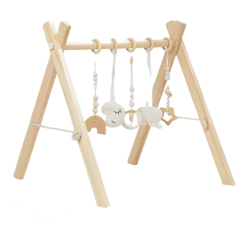 Wooden Baby Play Gym