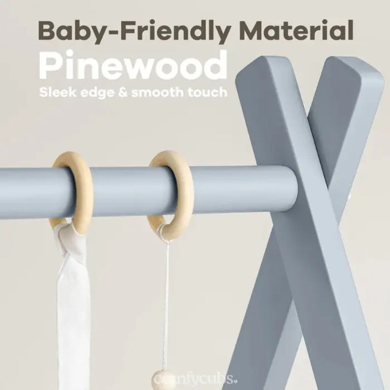 Wooden Baby Play Gym