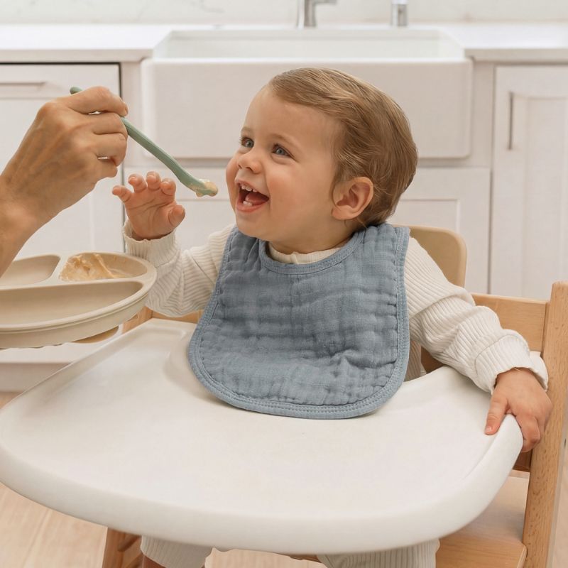 Silicone Baby Spoons Set - 6 Pack