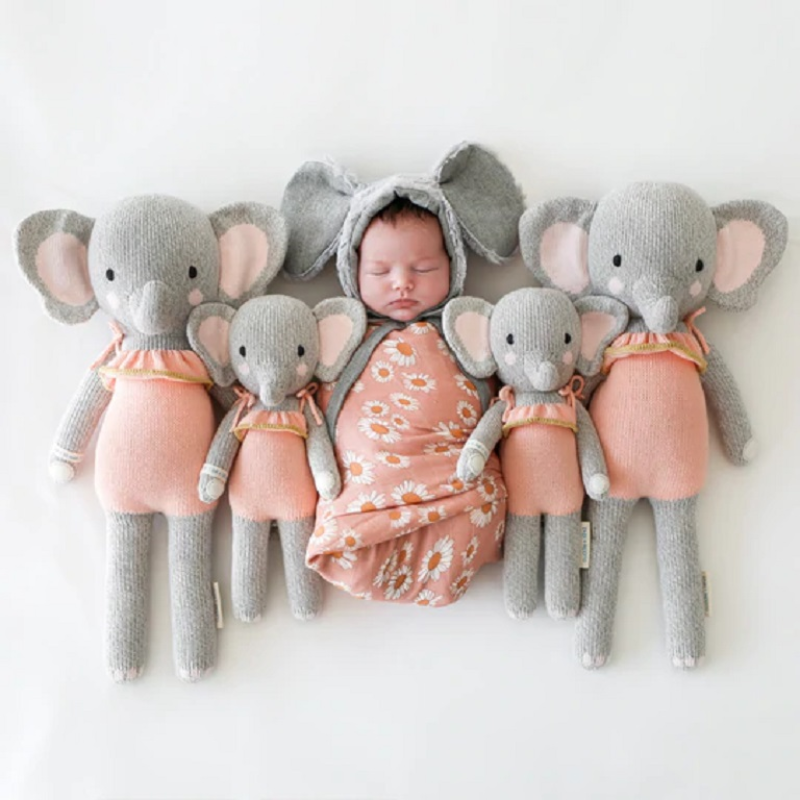 Hand-Knit Animal Doll Collection