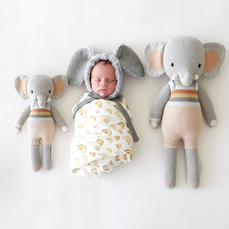 Hand-Knit Animal Doll Collection