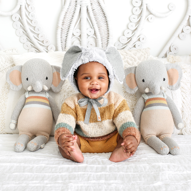 Hand-Knit Animal Doll Collection
