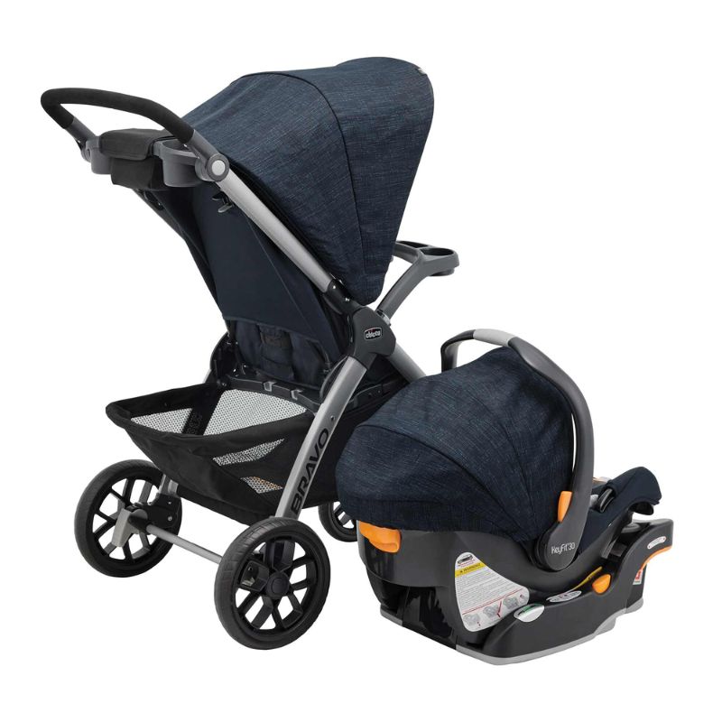 Bravo 3 in 1 Quick Fold Trio Travel System Snuggle Bugz