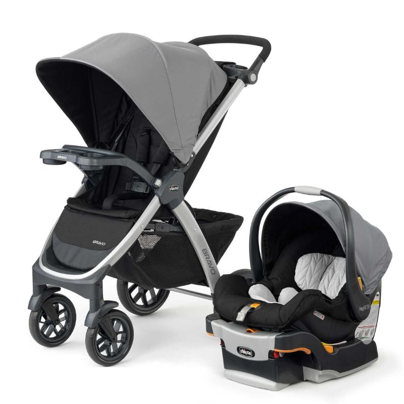 Chicco Bravo 3 in 1 Quick Fold Trio Travel System Camden