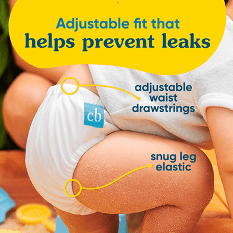 Reusable Swim Diaper with Drawstring