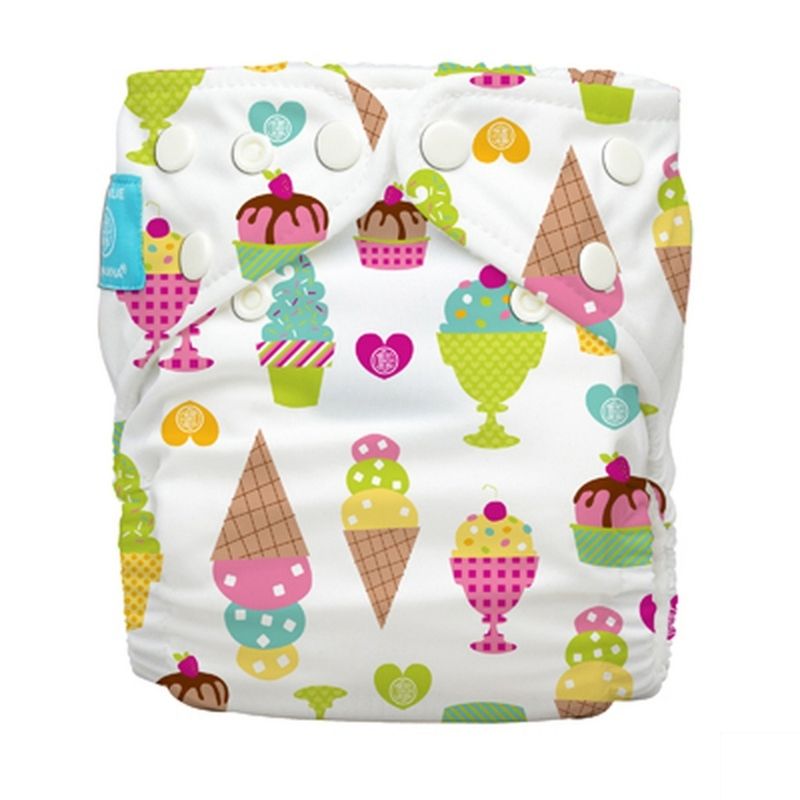 Reusable Cloth Diaper- One Size Gelato