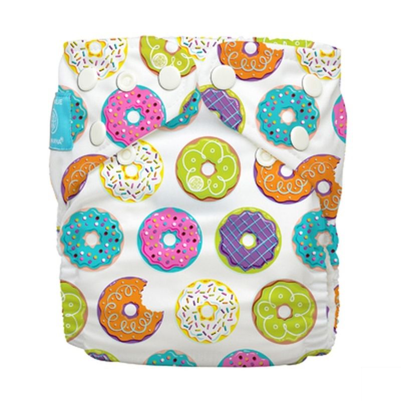 Reusable Cloth Diaper- One Size Delicious Donuts