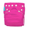 Reusable Cloth Diaper- One Size Hot Pink
