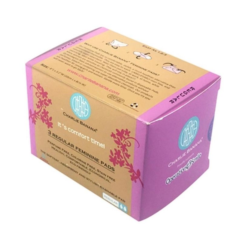 Reusable Menstrual Pads - 3 Pack White