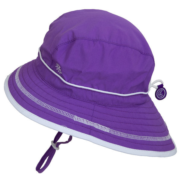 Girls Quick Dry UV Hats Purple