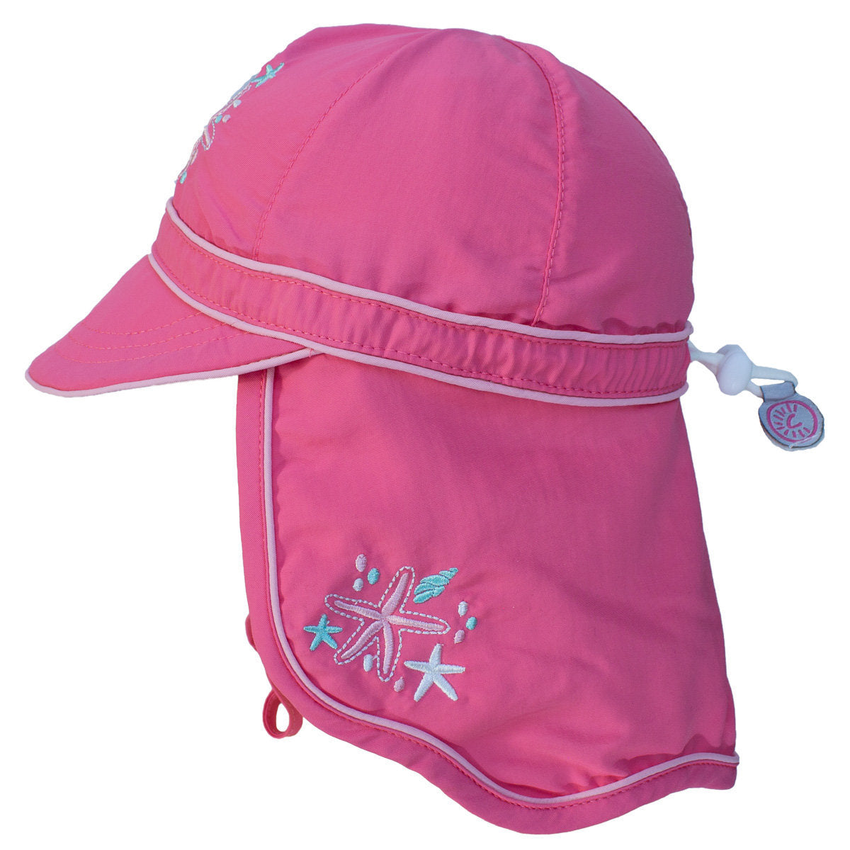 UV Flap Hat Pink Lemonade
