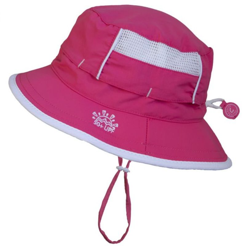 UV Vented Bucket Hat Hot Pink / Small