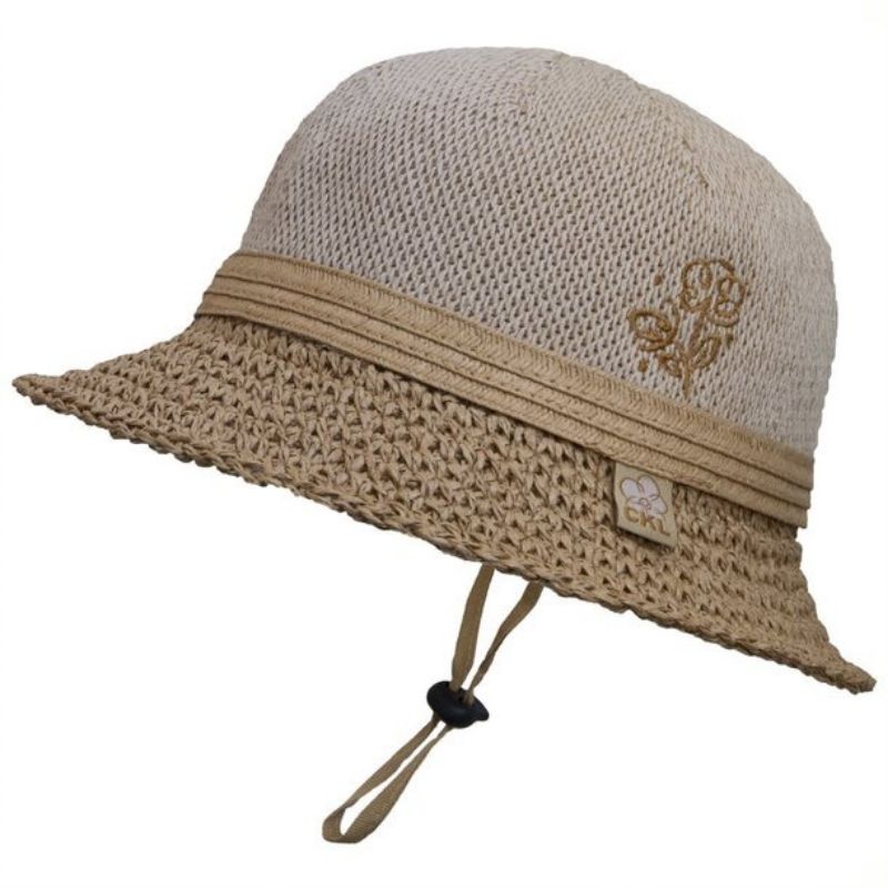 Girls Straw Beach Hat