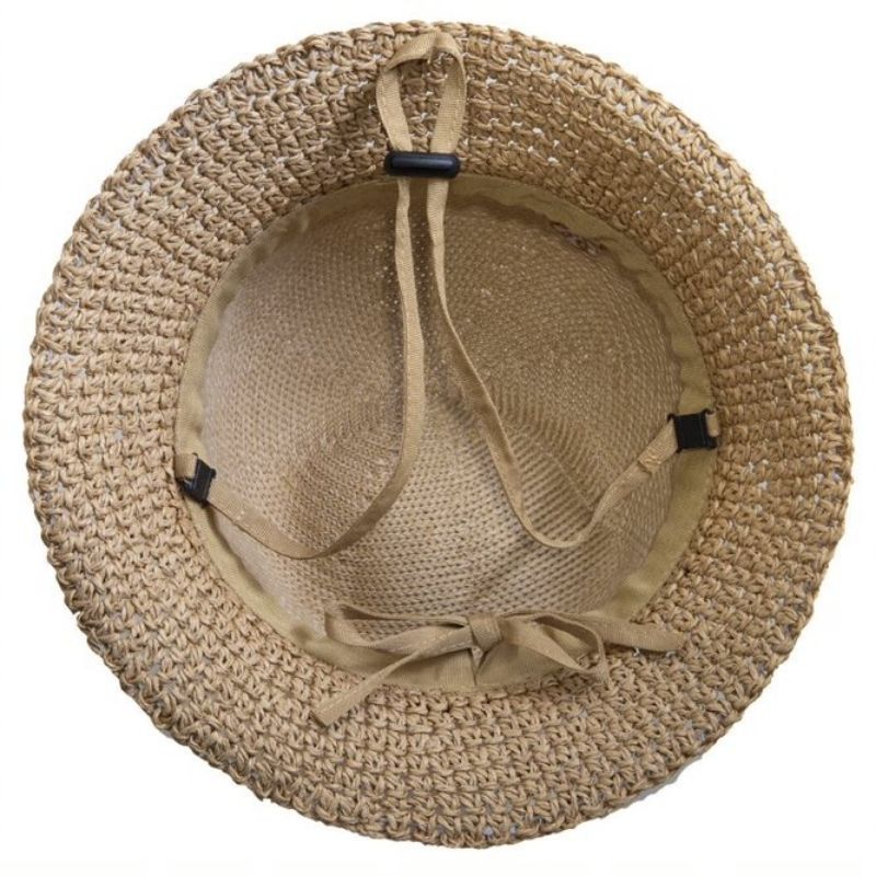 Girls Straw Beach Hat