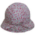 Summer Cotton Baby Hat Pink Flowers