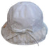 Summer Cotton Baby Hat White