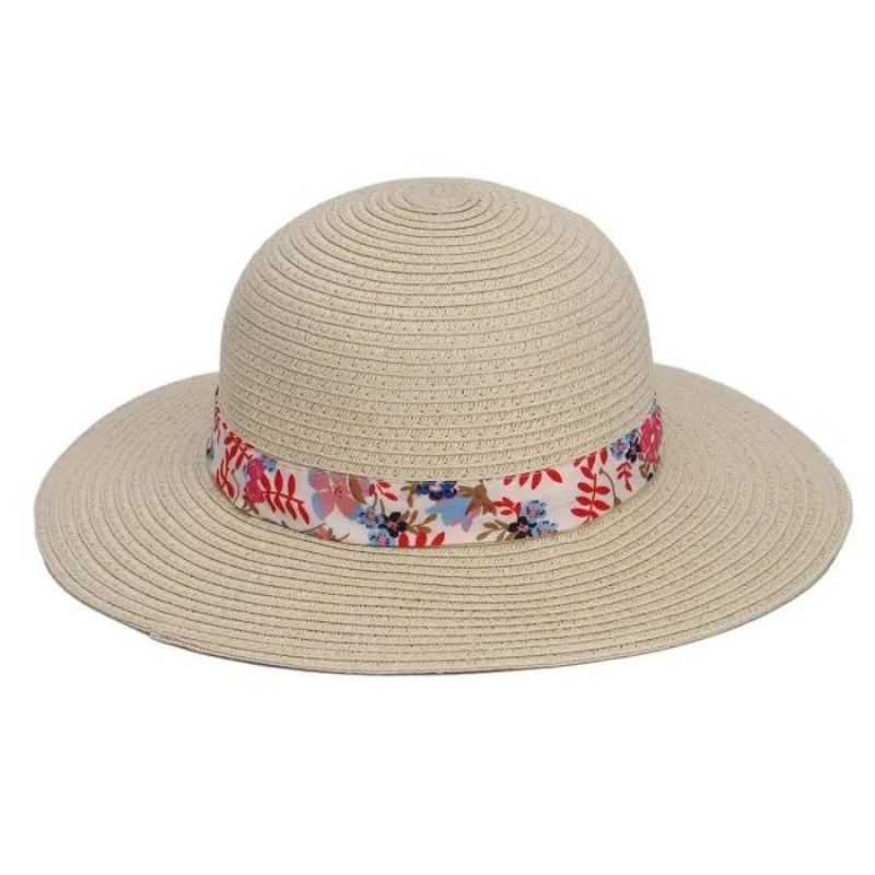 Chapeau de plage en paille