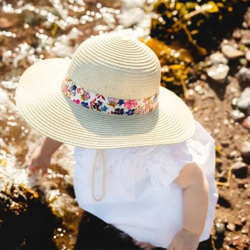 Chapeau de plage en paille