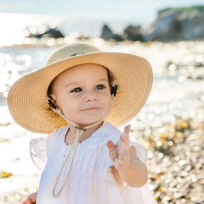 Chapeau de plage en paille