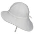 Girls UV50+ Grow With Me Hat White