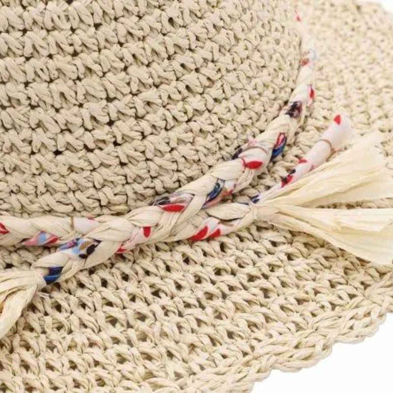 Rafia Beach Hat