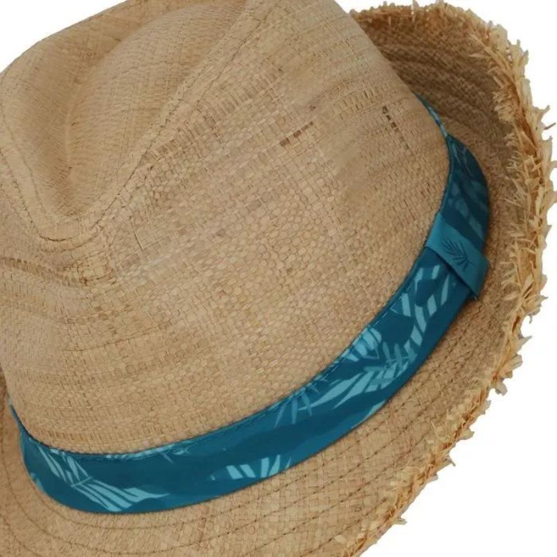 Boys Rafia Fedora Hat