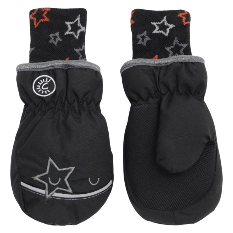 Long Cuff Mitt Black