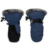 Waterproof Mitts Dark Denim