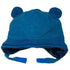 Fleece Velcro Hat Blue