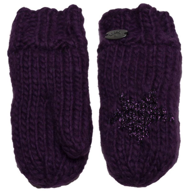 Iceland Star Mitt Purple