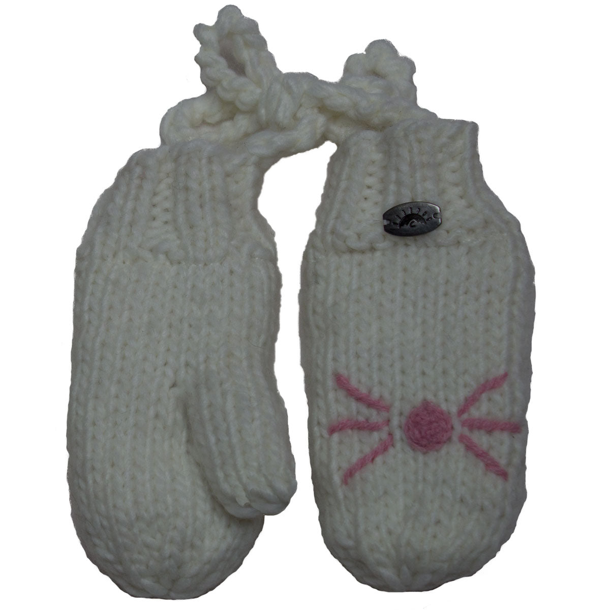 Cat Mitts With String