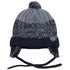 Knit Pom Hat Grey