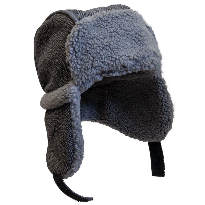 Wool Hat Black&Grey