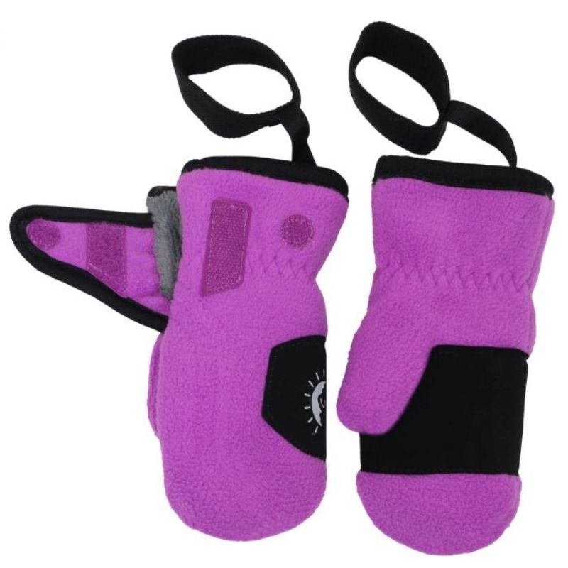 Wrist Elastic Mitt Violet Cactus