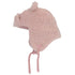 Baby Bear Trapper Hat Pink