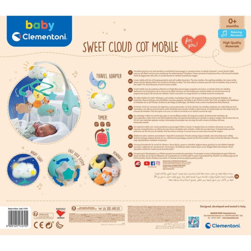 Sweet Cloud Cot Mobile