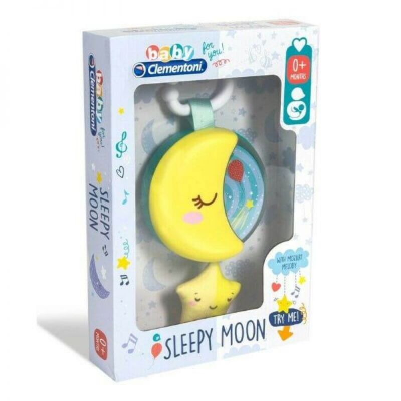 Sleepy Moon Rattle