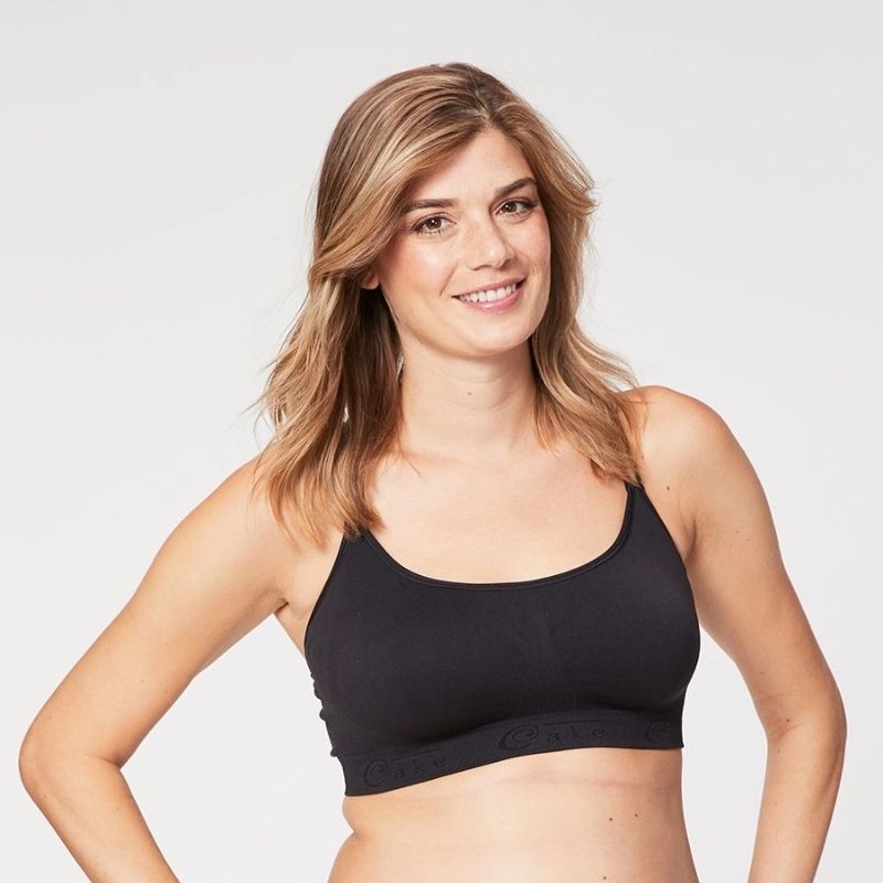 Cotton Candy Nursing Bra Black Black