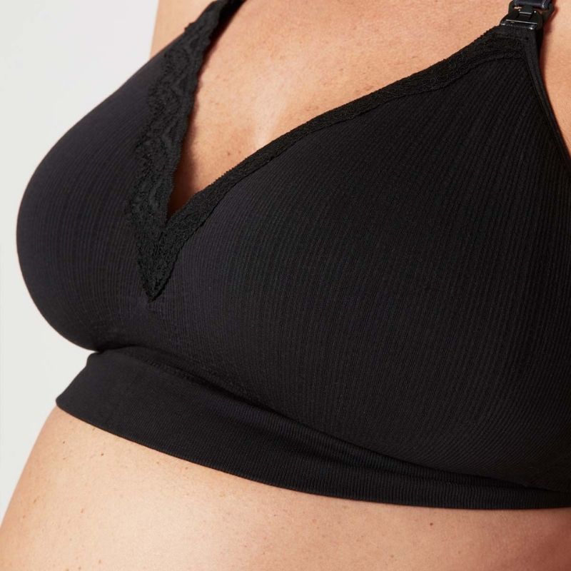 Tutti Frutti Nursing Bra Black