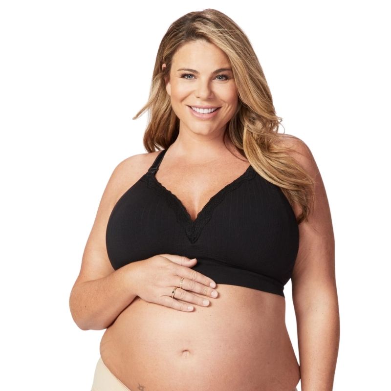Tutti Frutti Nursing Bra Black