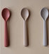 Toddler Spoons - 3 pack - Fog/Rye/Brick