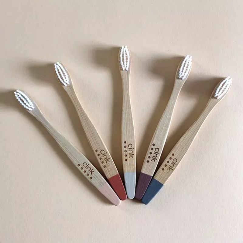 Bamboo Kids Toothbrush - 5 Pack