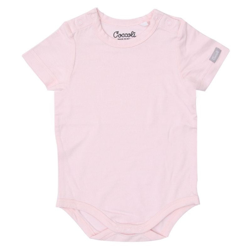 Short Sleeve Bodysuit Light Pink