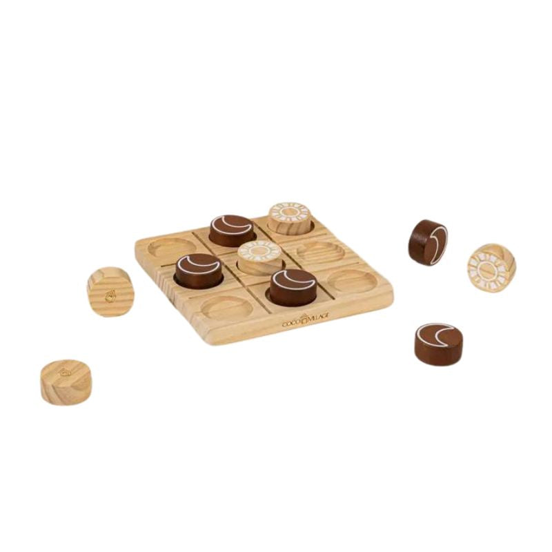 Wooden Tic Tac Toe Playset