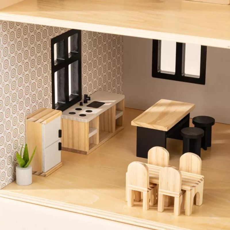 Wooden Doll House – Coco Village