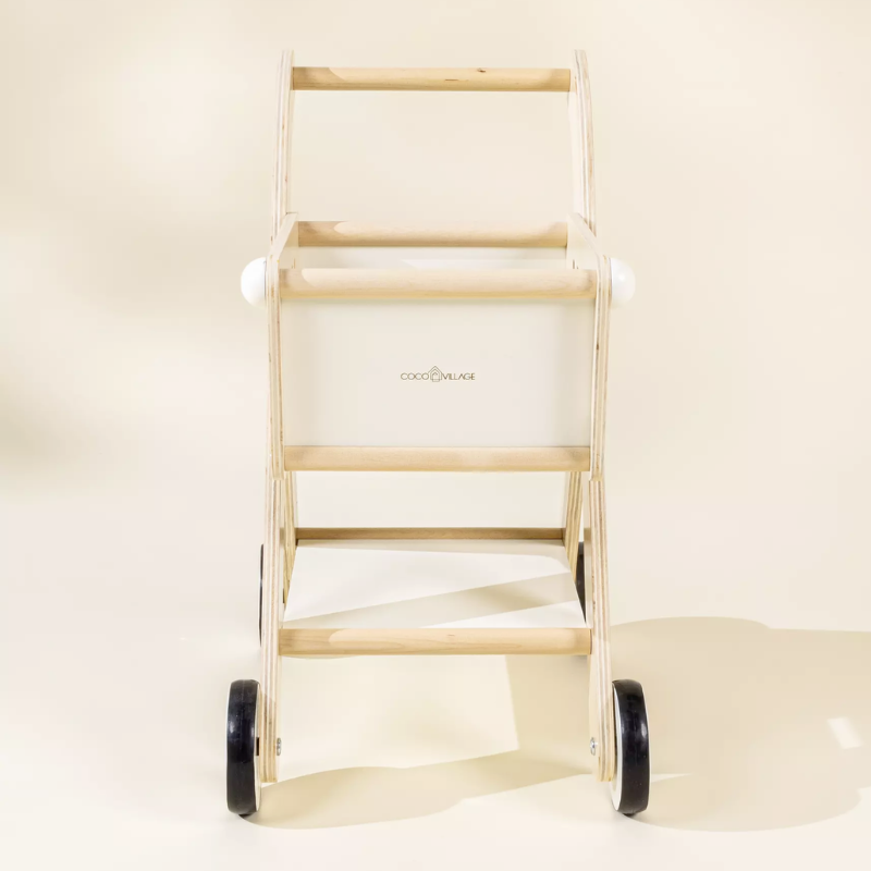 Wooden Shopping Cart - Foam