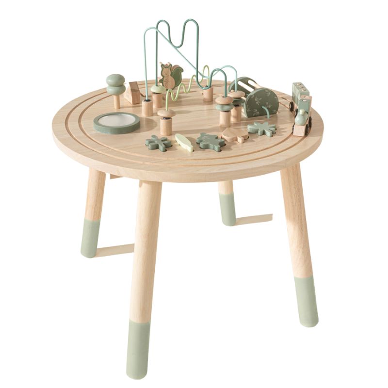 Baby Wooden Play Table Seafoam