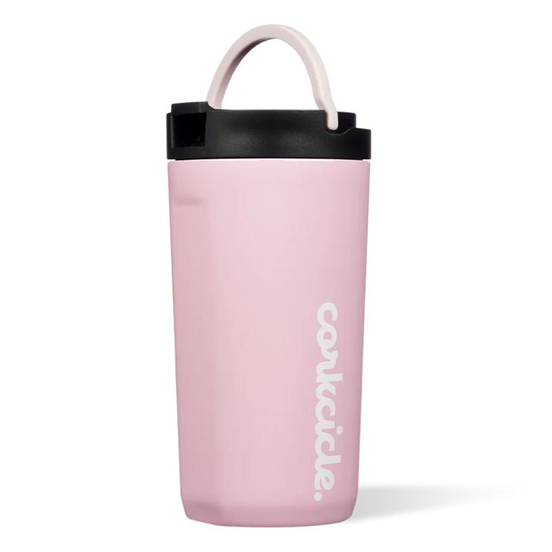 12oz Kids Cup with Lid Rose Quartz