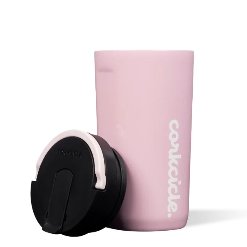 12oz Kids Cup with Lid Rose Quartz