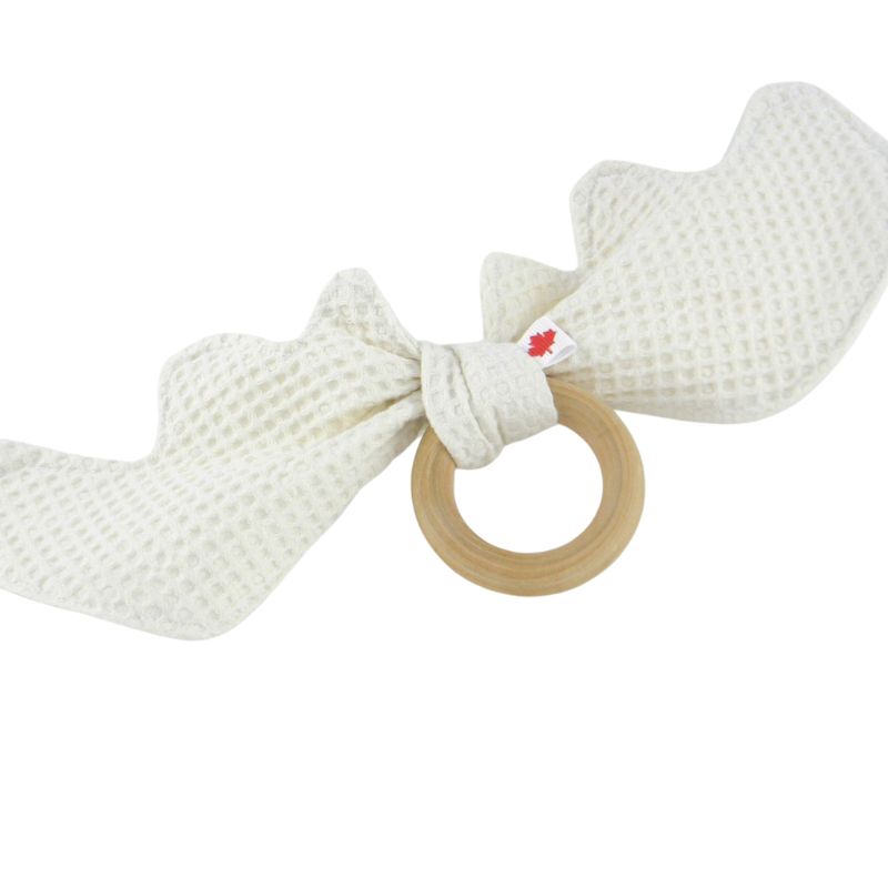 Maple Teething Ring with Ears